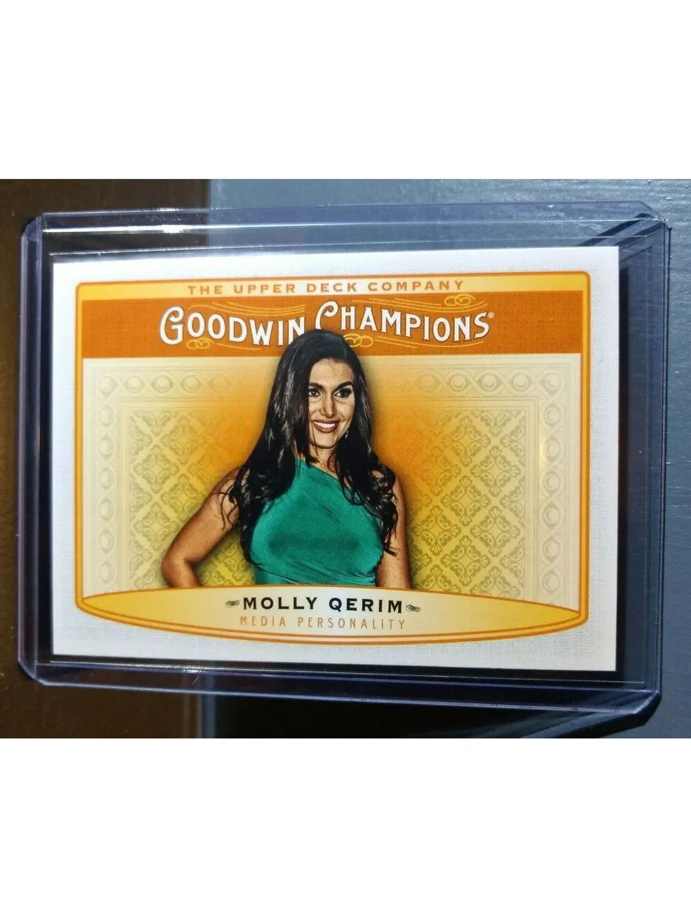 2019 Upper Deck Goodwin Champions Holly Qerim #59 Media Personality Card